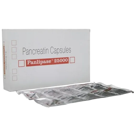 panlipase 25000 capsule 10's